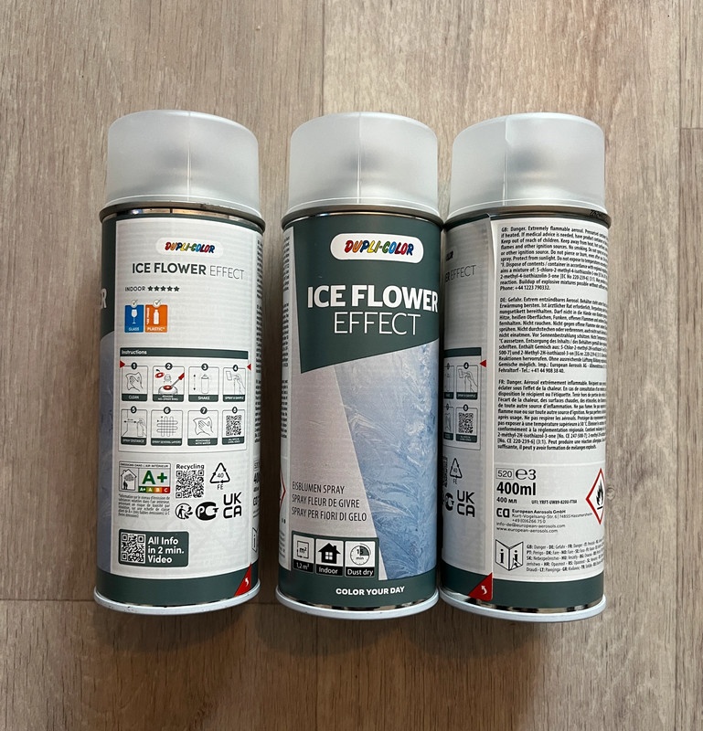 Dupli-Color sprej ledové květy - Ice flower effect 400 ml