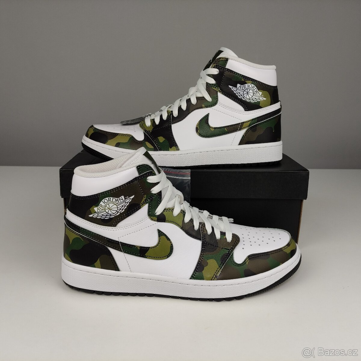 Jordan 1 High Golf Camo 40