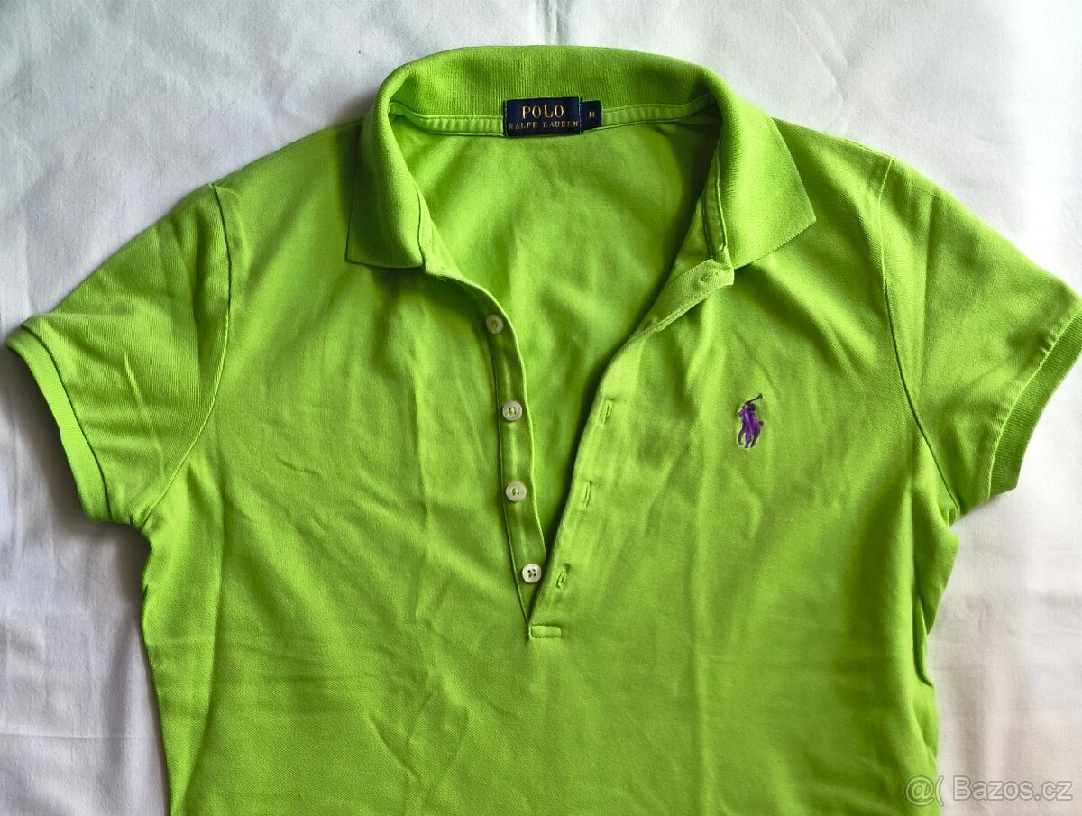 Krásné dámské polo tričko Ralph Lauren, vel. M