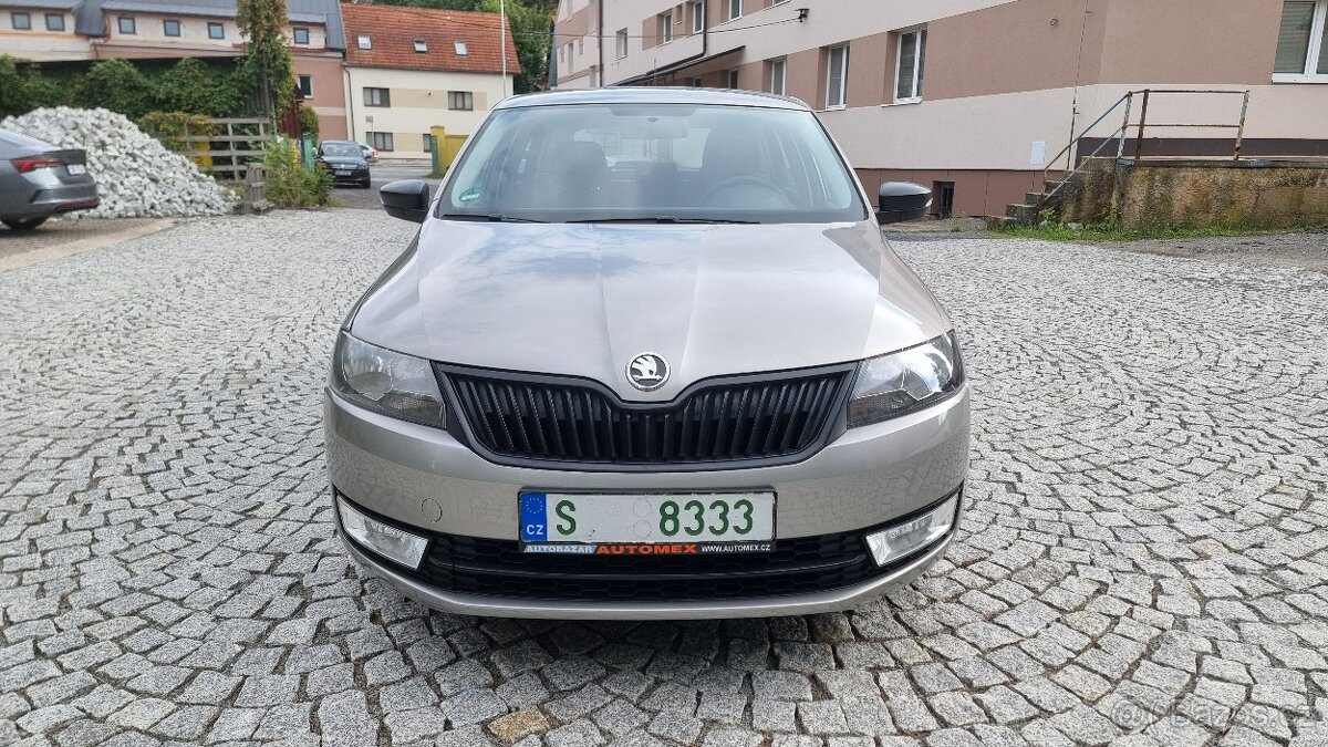 Škoda Rapid 1.2TSI,66kw, spaceback,klimatizace,tažné,STK