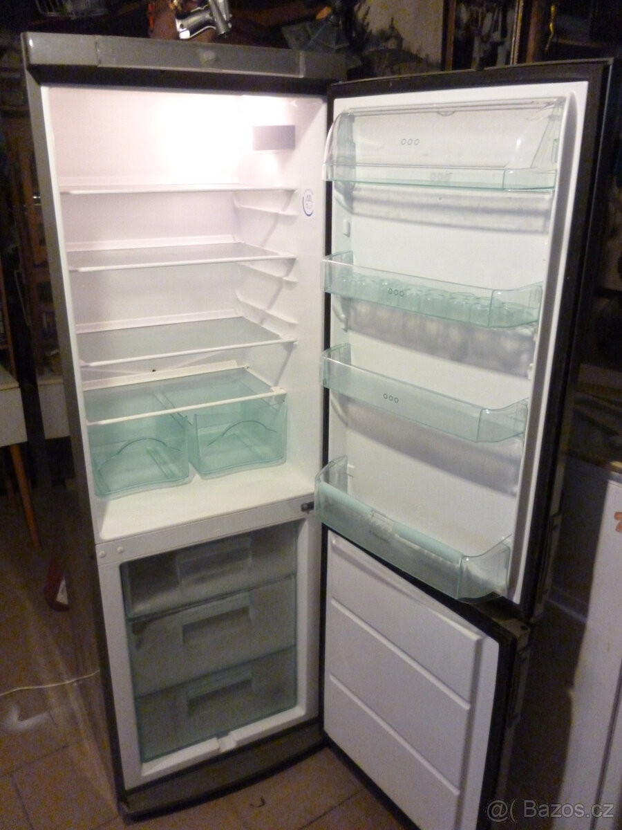 lednička electrolux, šedá,v-175cm, š-60cm