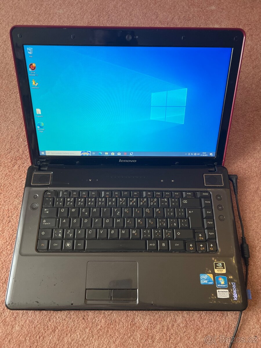 stary herni notebook Lenovo y550p