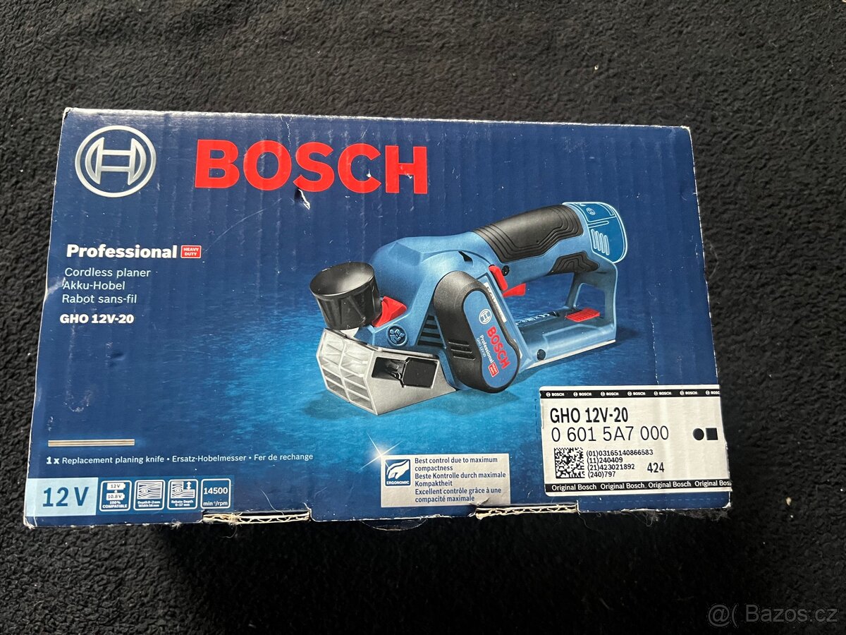 Bosch hoblík