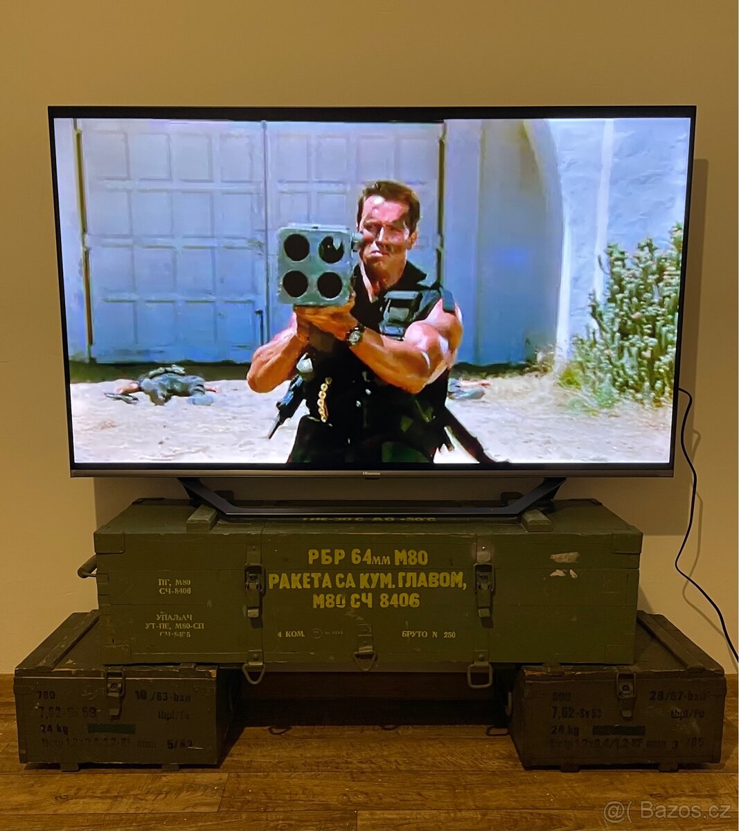 Televize Hisense 50” 128 cm Qled 4k
