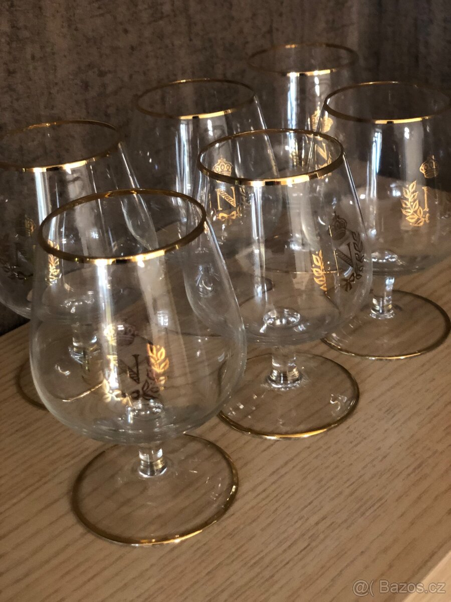 Sada skleniček na koňak