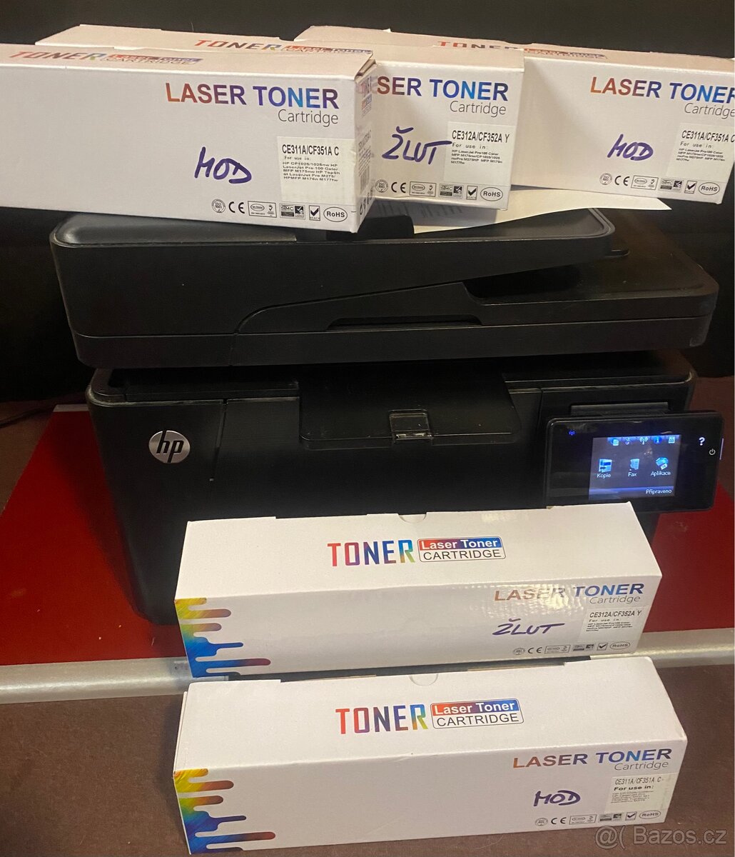 Tiskarna HP Color LaserJet Pro MFP M177fw