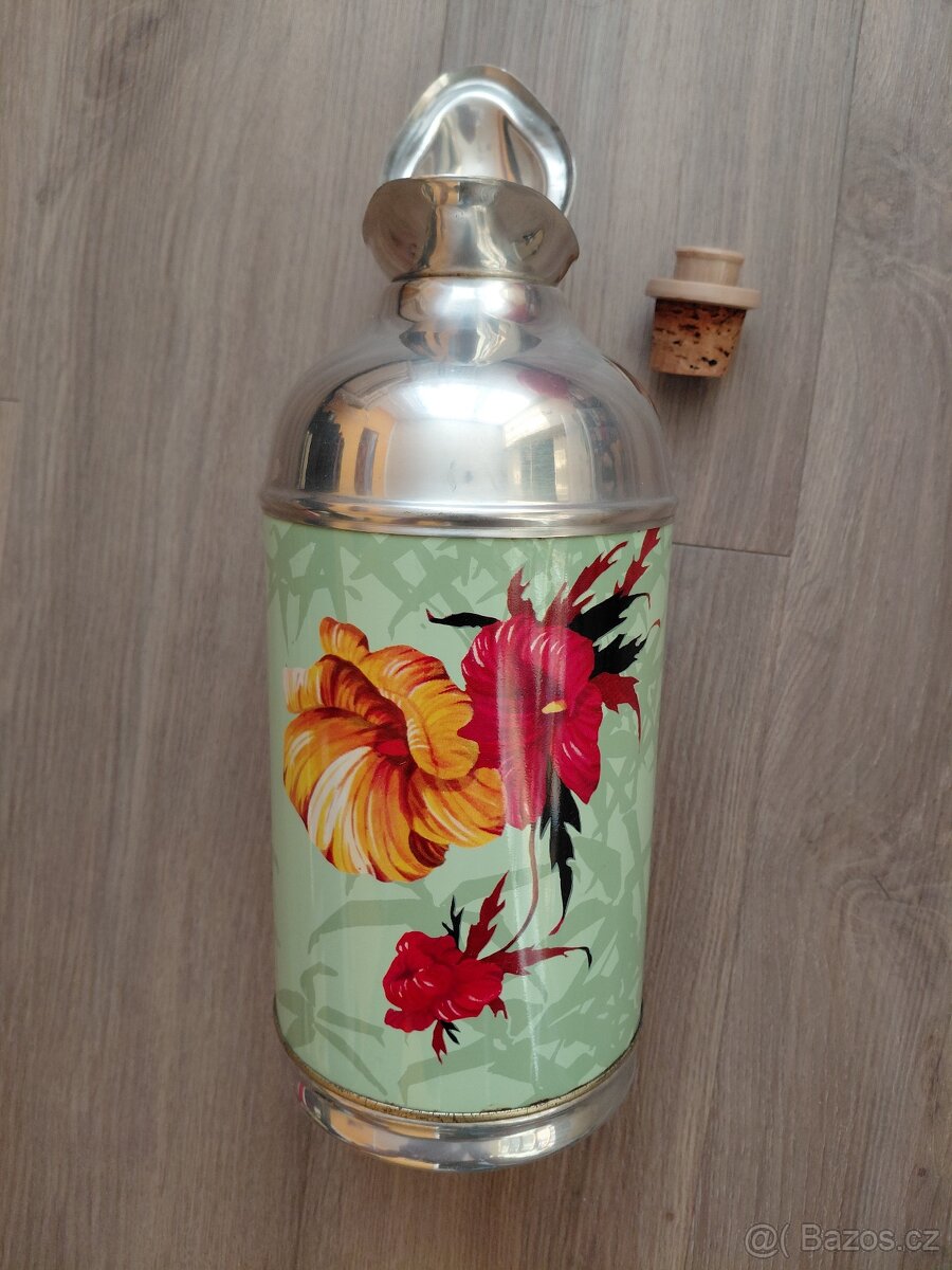 Malovaná retro termoska