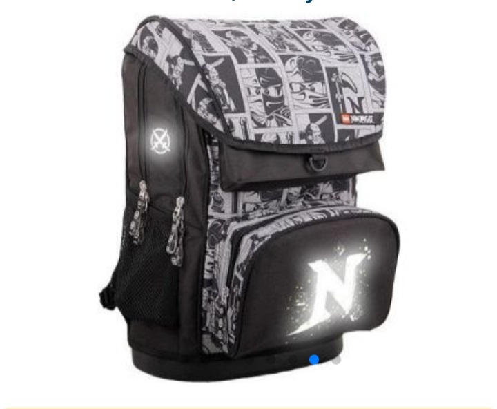 Lego Ninjago Shadow Maxi školní aktovka 2dílný set