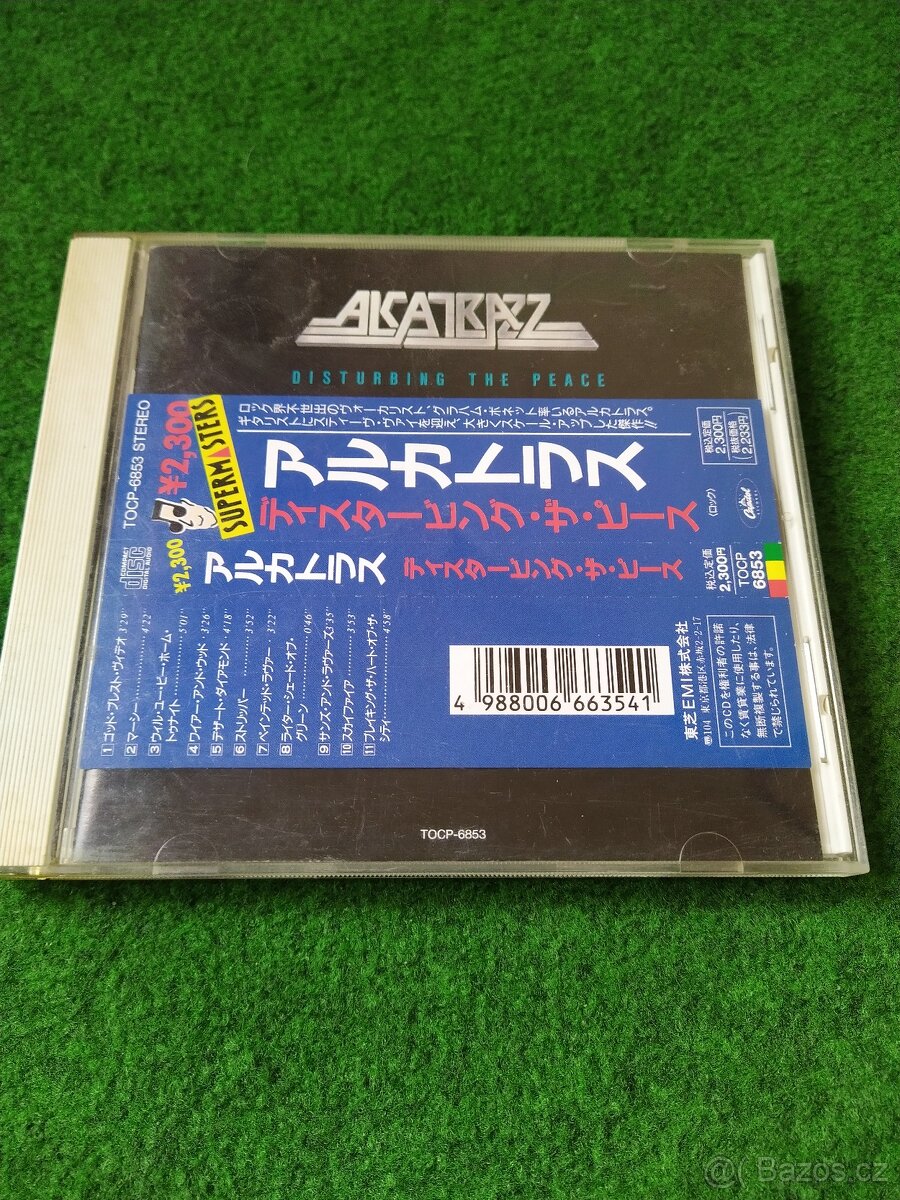 Rezervace CD Alcatrazz - Disturbing The Peace