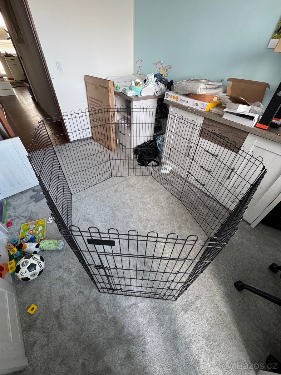 Ohrádka pro menší zvířata 8-stranná