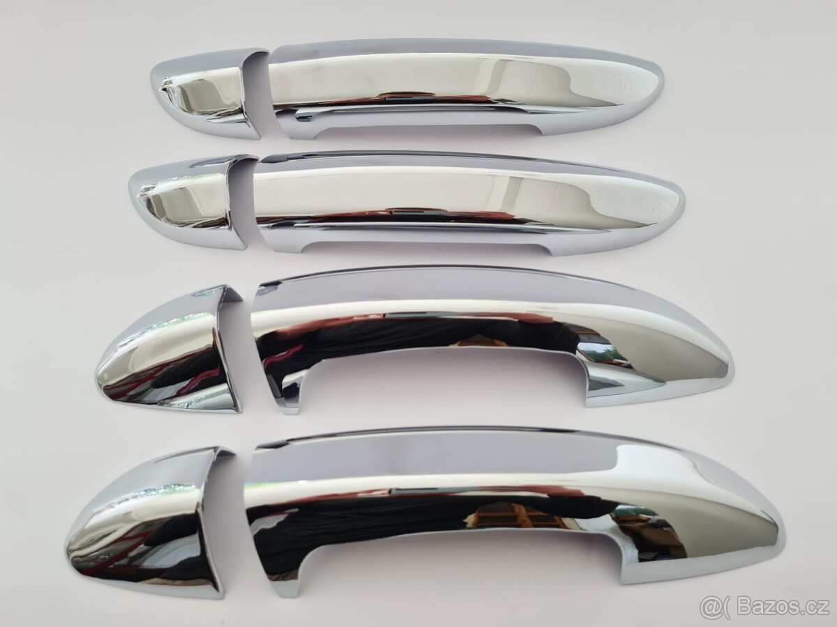 Chrómové krytky klučiek - ŠKODA / VOLKSWAGEN / SEAT