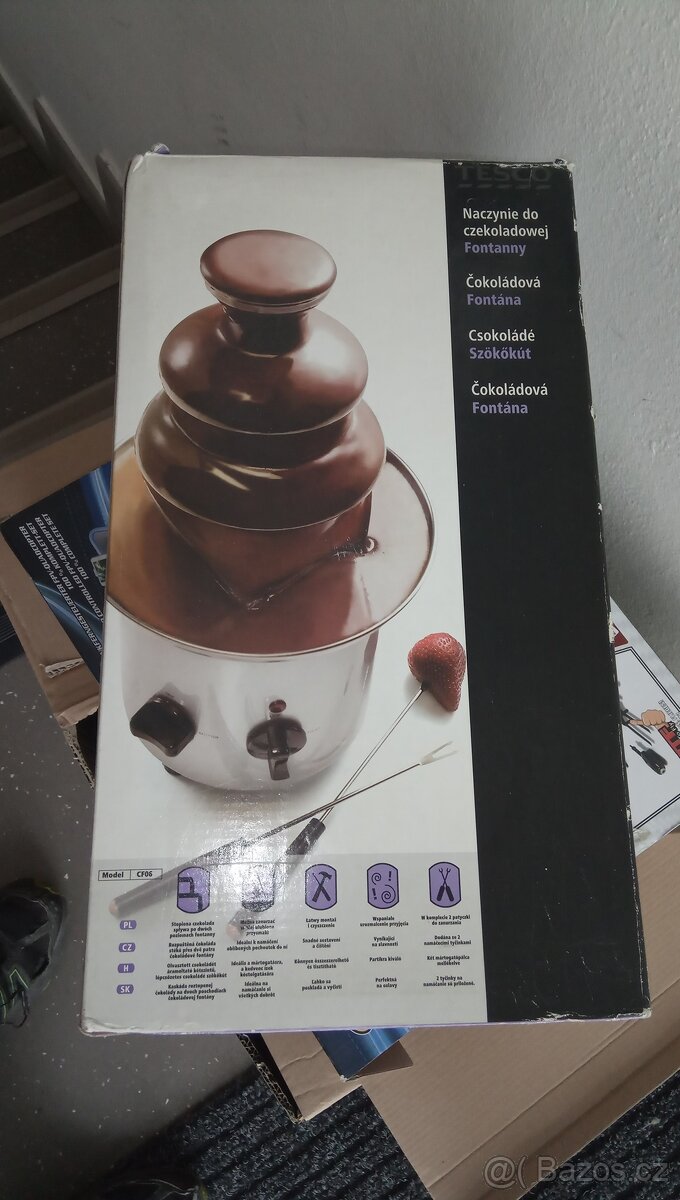 Čokoládová fontána-změna ceny