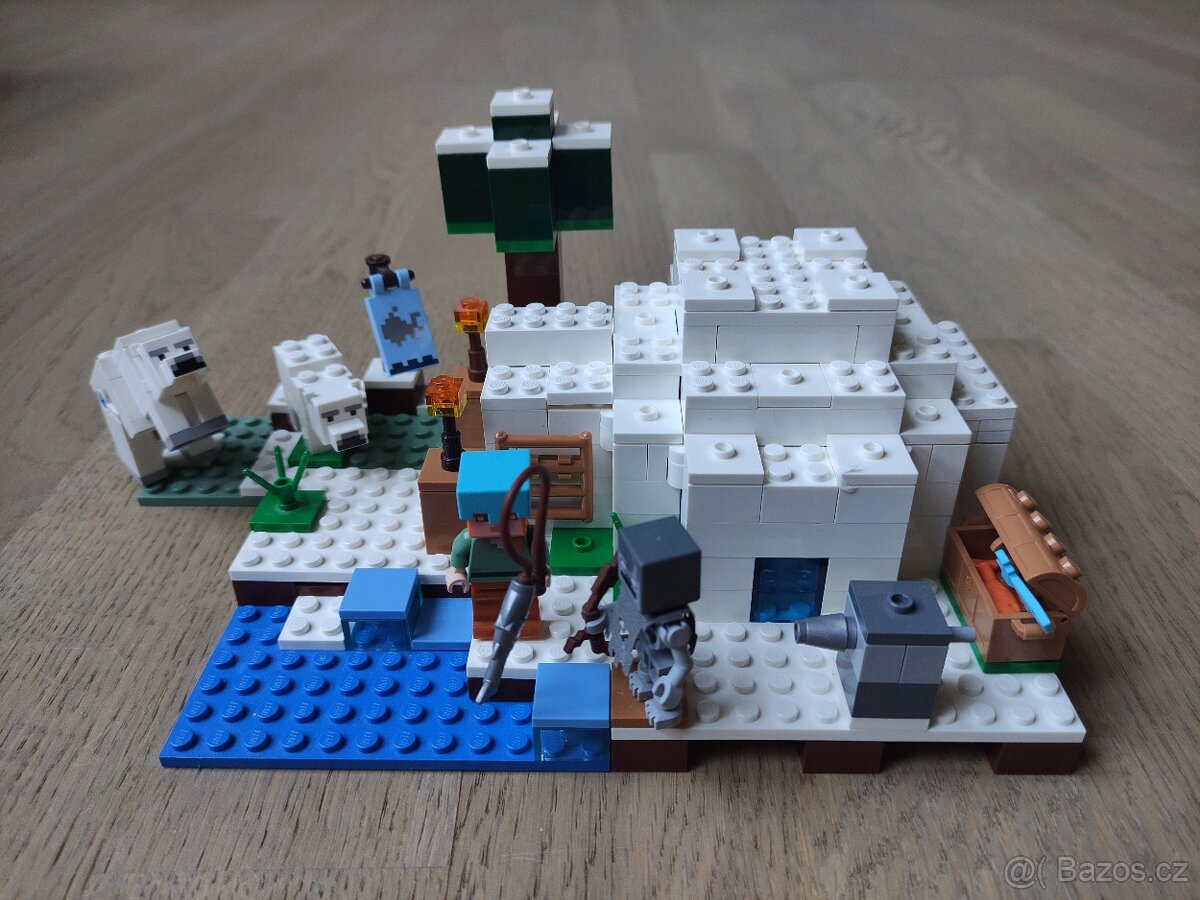 Lego 21142 Minecraft - Iglú ledního medvěda