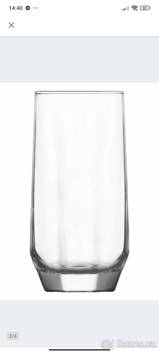 Sklenice Diamond LAV nové