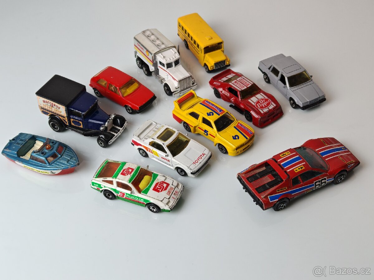 Autíčka Matchbox a jiné