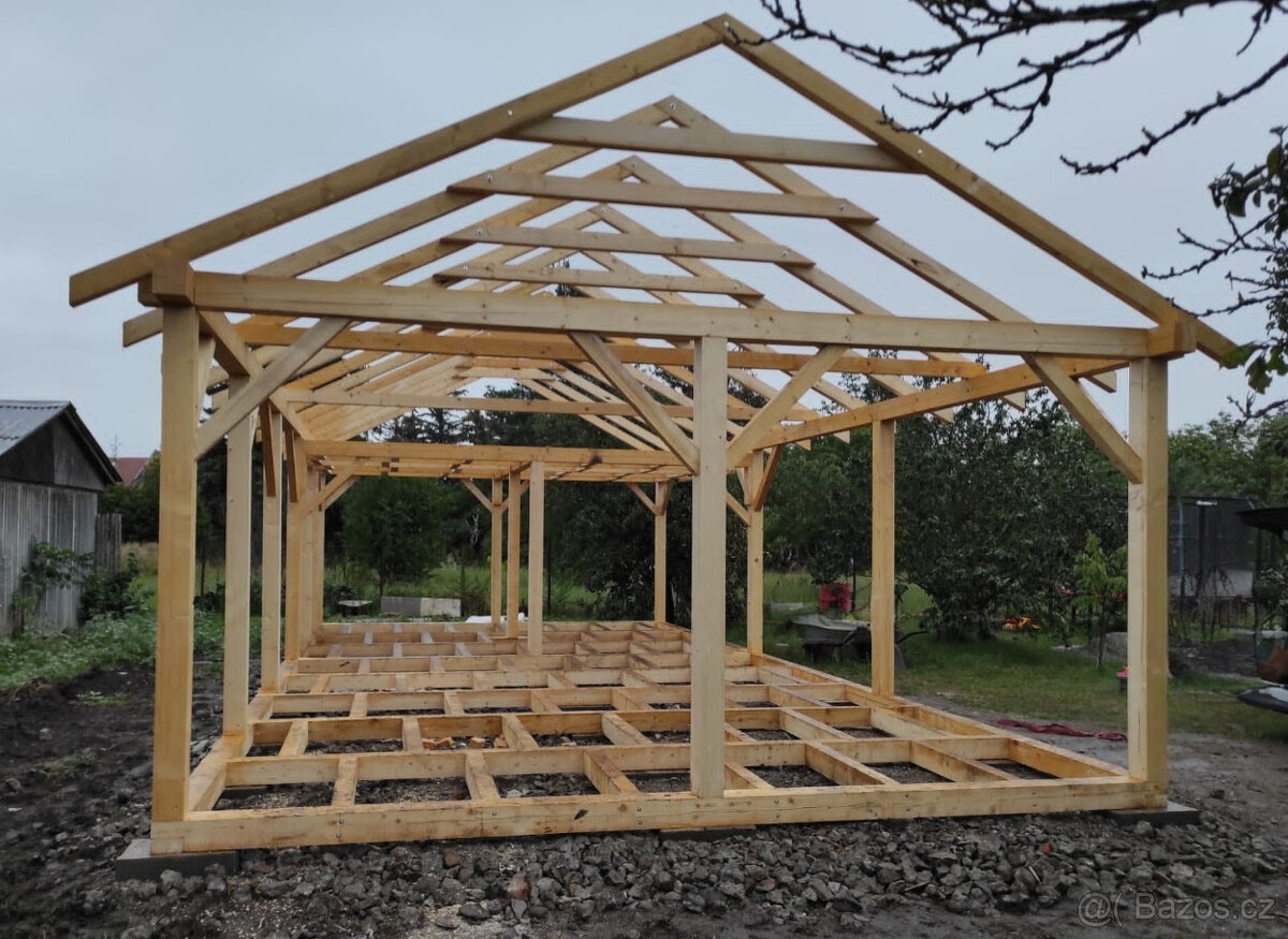 Zahradní domek konstrukce