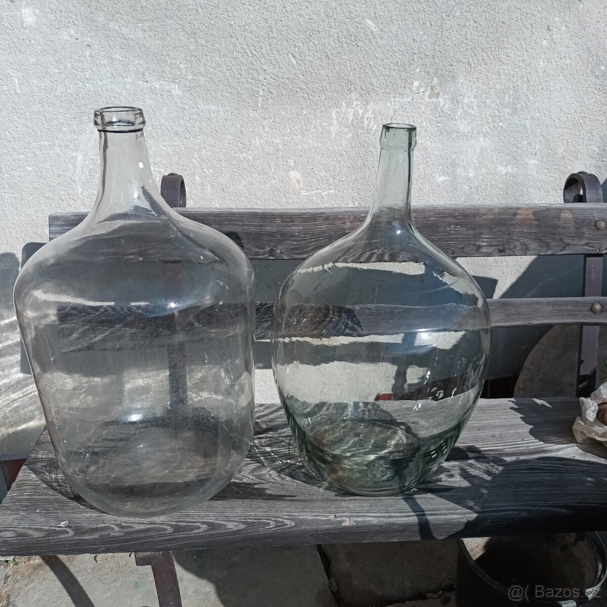 2x demižon 10 a 15 l