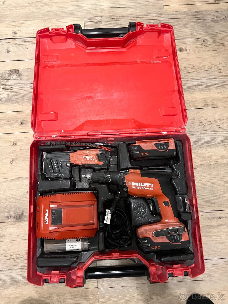 Šroubovák sádrokartonářský AKU Hilti SD 5000-A22