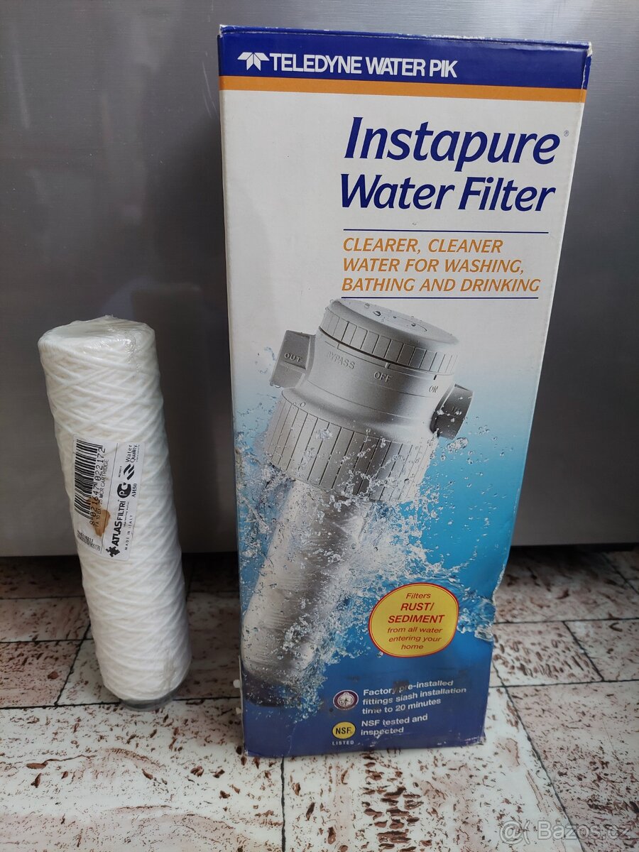 NOVÝ vodní filtr Instapure + náhr. náplň