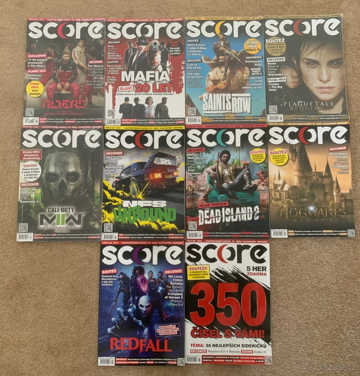 Časopisy Score 341-350
