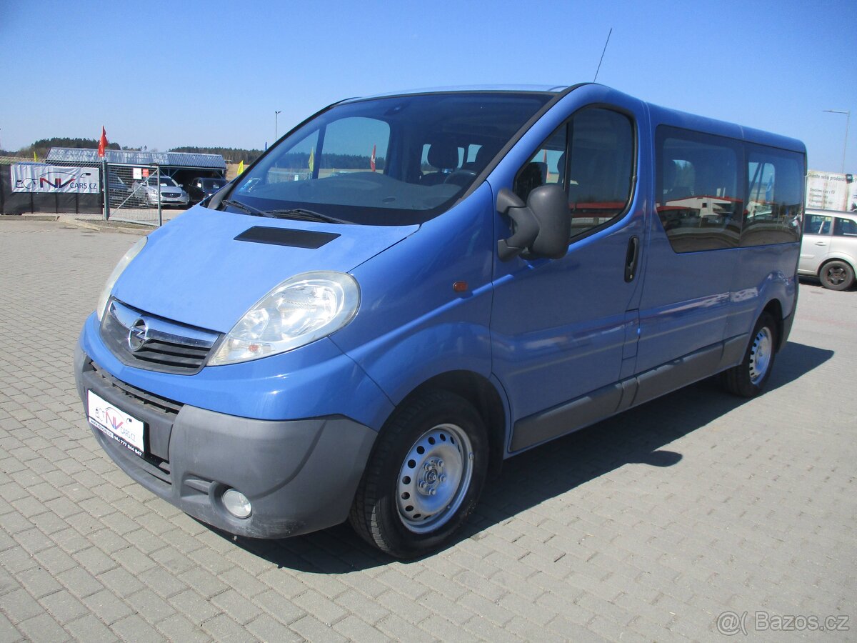 OPEL VIVARO 1,9 CDTI L2H1 2.9T bez koroze 10/2010