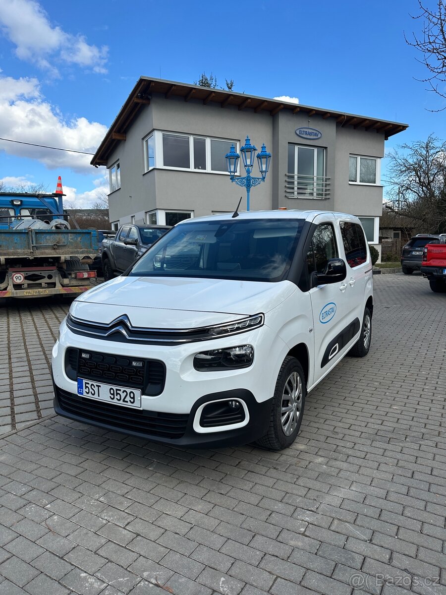 Citroen Berlingo 1,5 HDi PROFI+, 96kw, 2022, 56k km Záruka