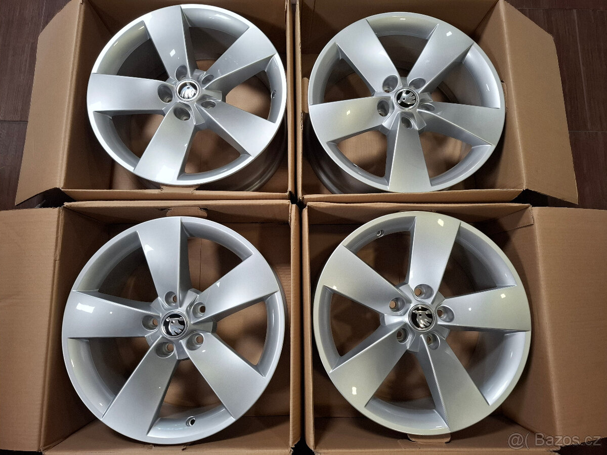 Nové orig. alu disky Škoda Kodiaq 7,0J x 17 ET40 5x112