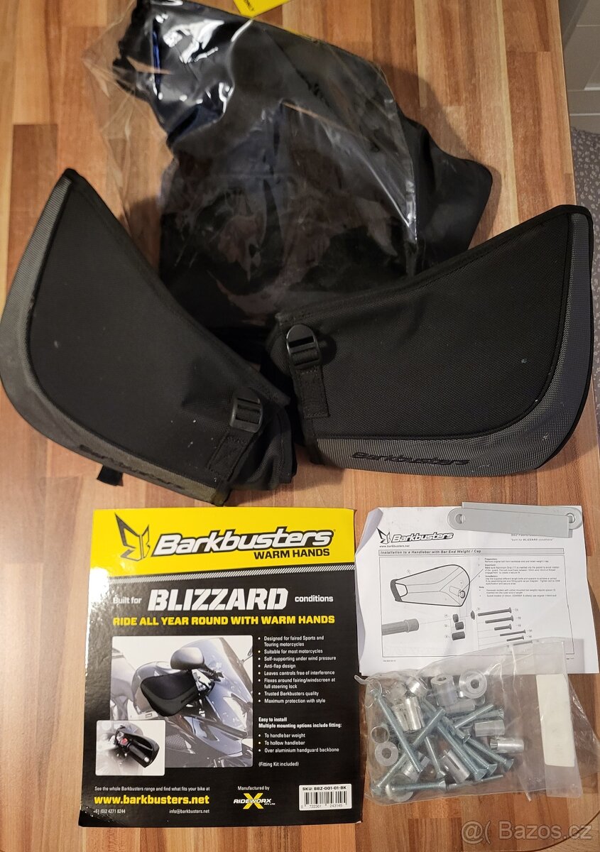 Textilní chrániče rukou Barkbusters Blizzard