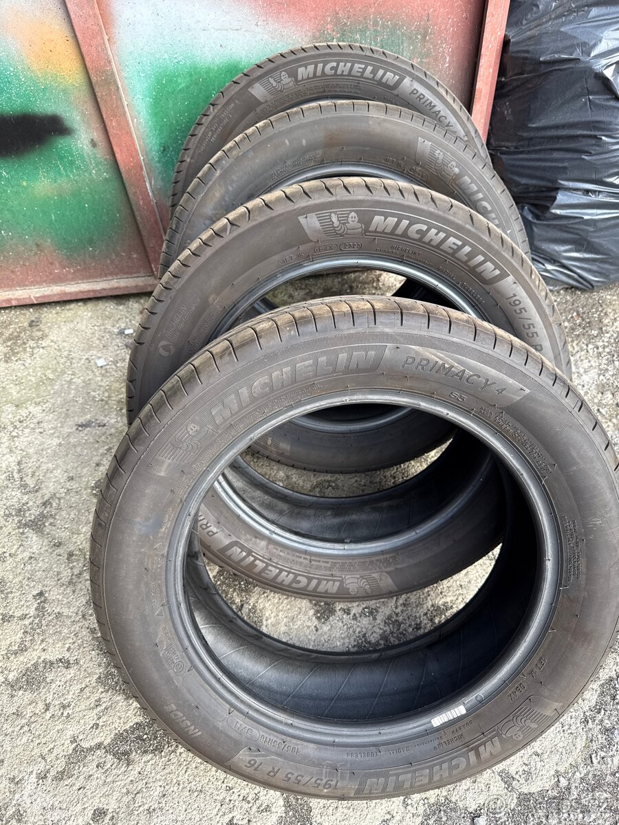 Pneu michelin 195/55 r16 87H zánovni