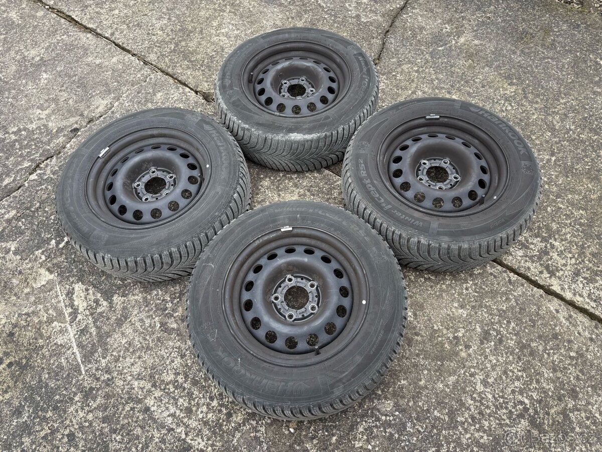 Originální plechové disky BMW 5x120 R15 - 205/65/15