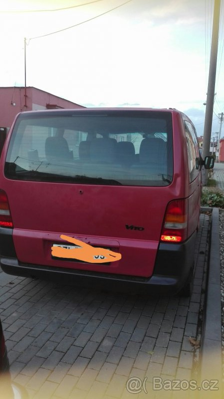 Prodám Vito 638 110 CDI 9 místný na díly