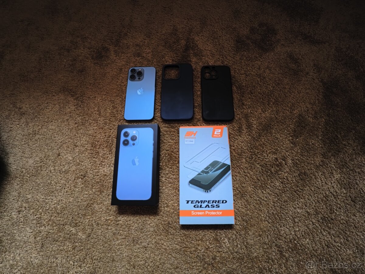 iPhone 13 Pro 128GB, jako nový, krabička, vše původní