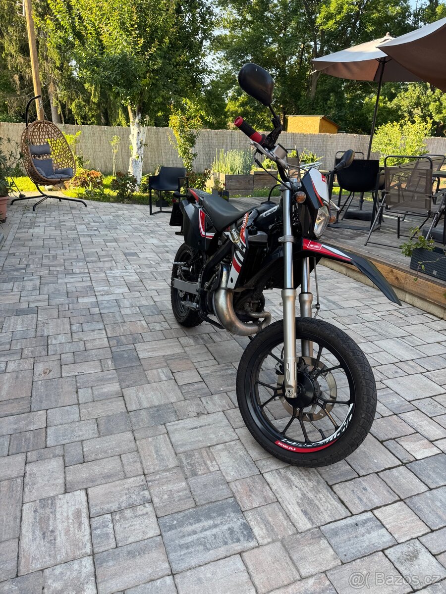Motocykl Rieju MRT1, 50ccm(chip na 75ccm)