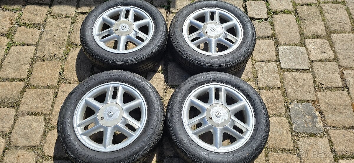 15" lité disky Renault, 4x100, 6x15", ET43 - zašlu 188.