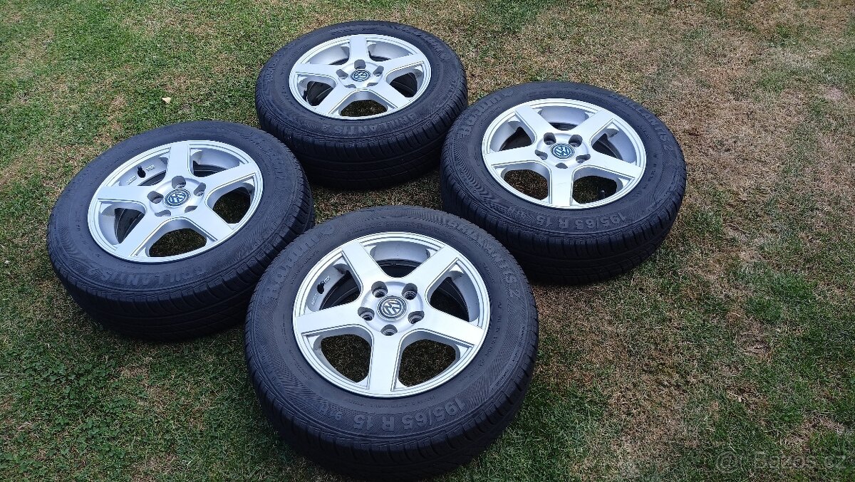 ALU disky + pneu BARUM 195/65,R15,91H