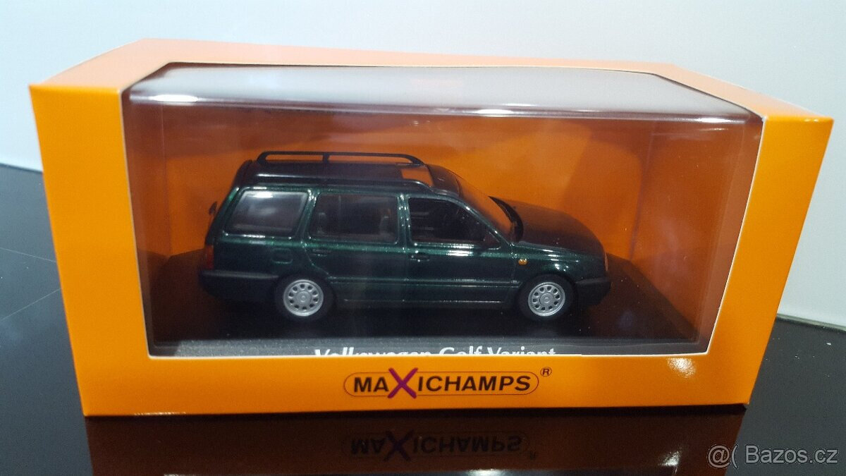 PRODÁM - VW Volkswagen Golf 3 Variant 1:43 Minichamps