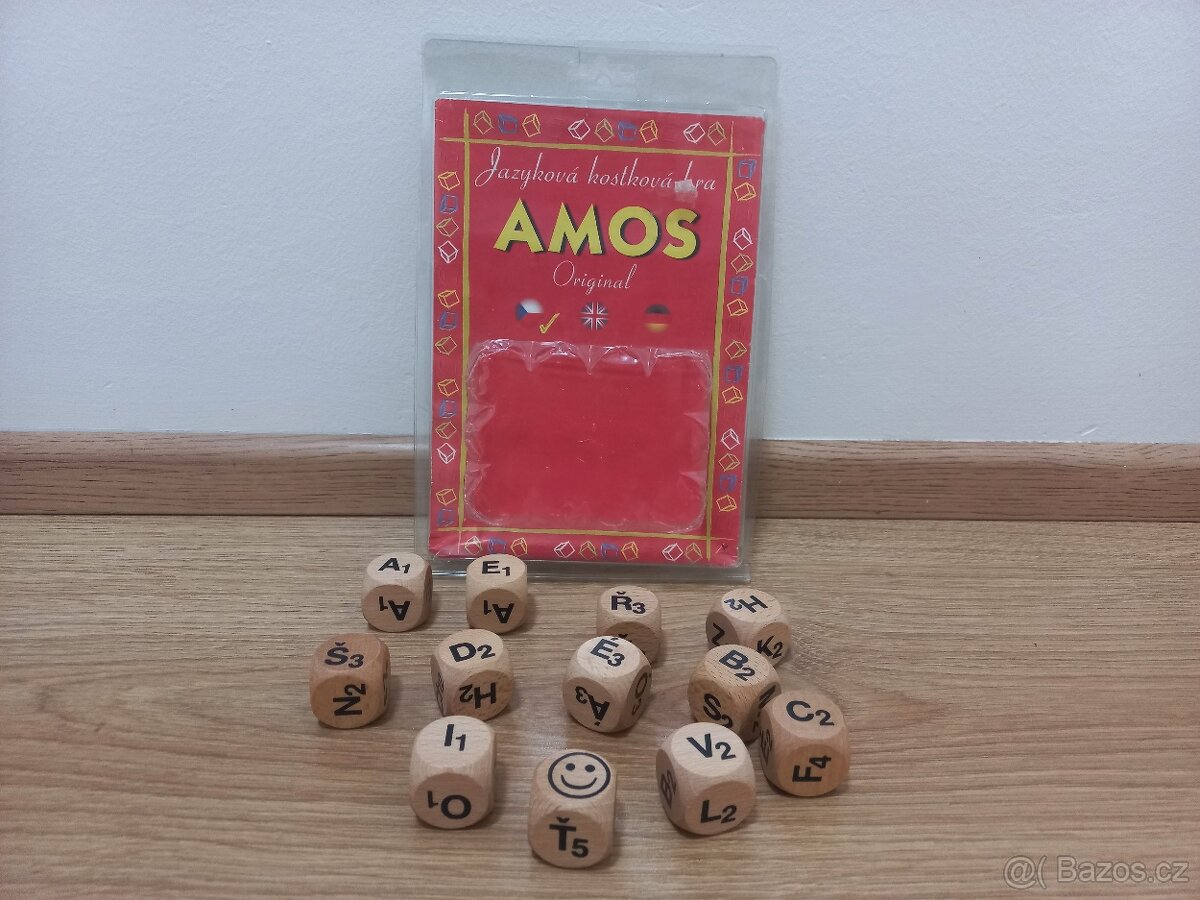 AMOS - kostková slovní hra