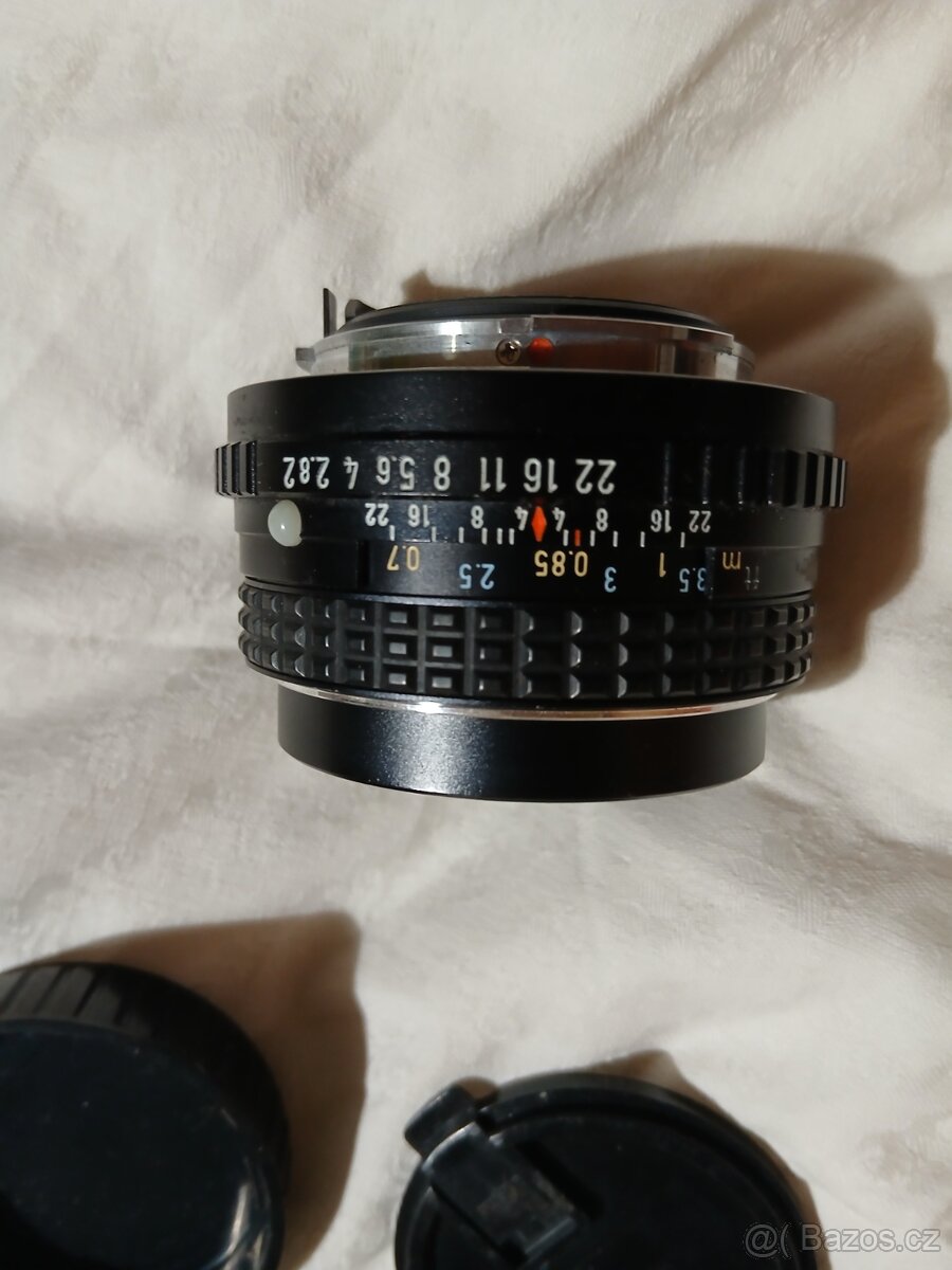 Objektiv Pentax.
