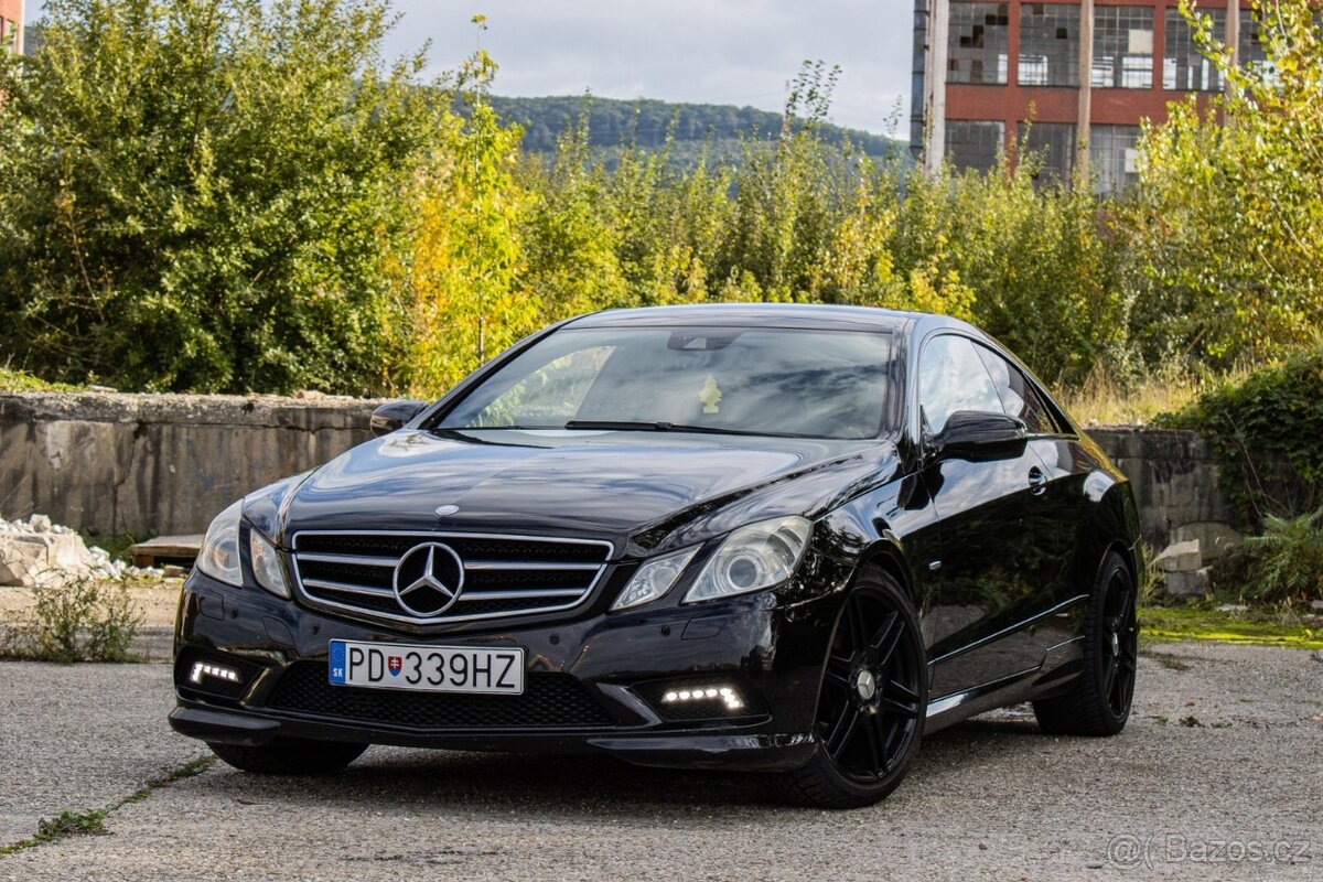 Mercedes E350 Kupé 350 CDI / AJ NA SPLÁTKY / PROTIÚČET /