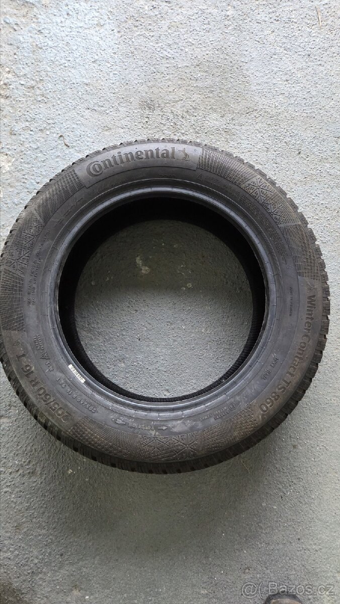 Nová zimní pneumatika Continental Winter Contact 205/60 R16