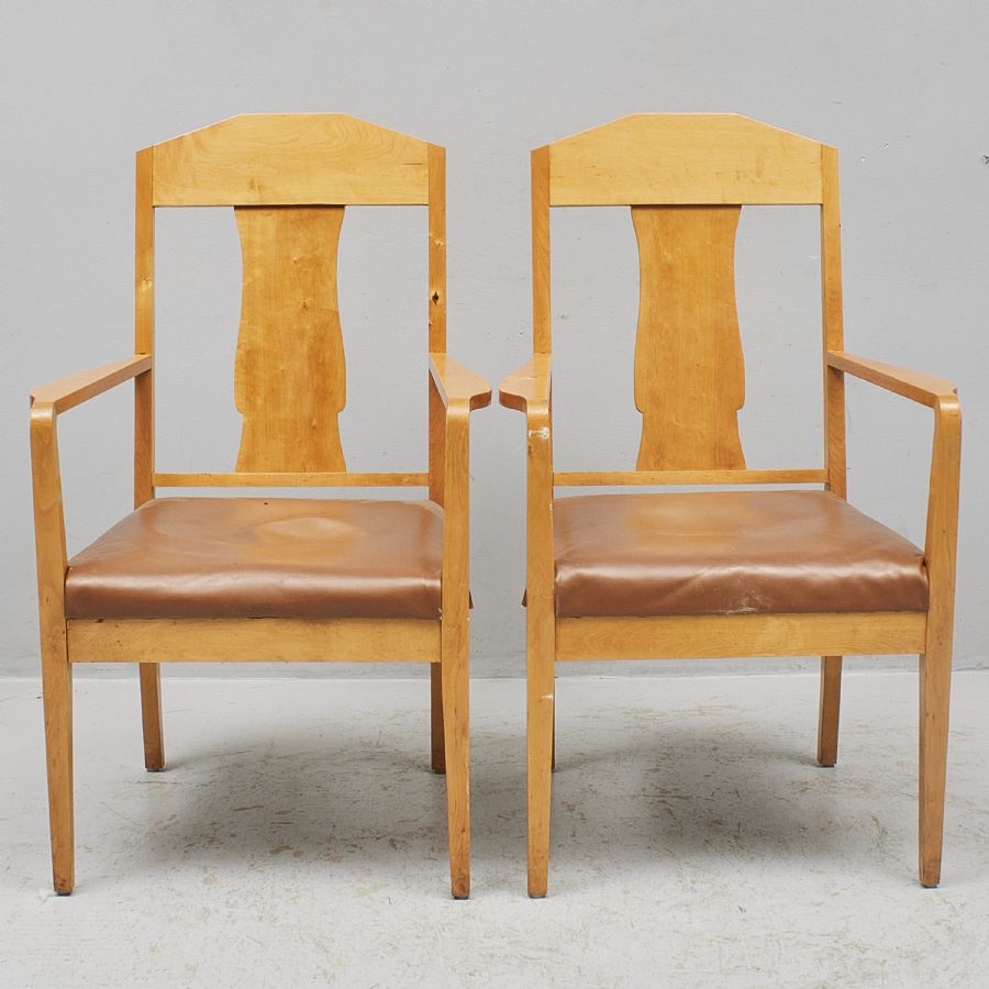 2 x kreslo dub 1930 - AKCE