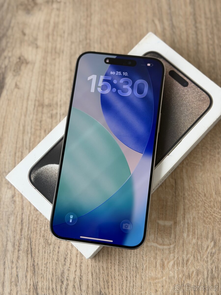 Apple iPhone 15 Pro Max 256 GB, faktura, záruka