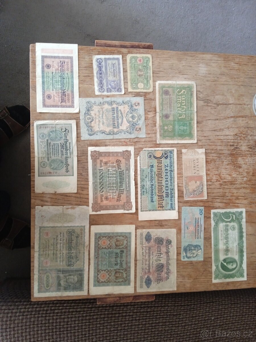 Staré bankovky