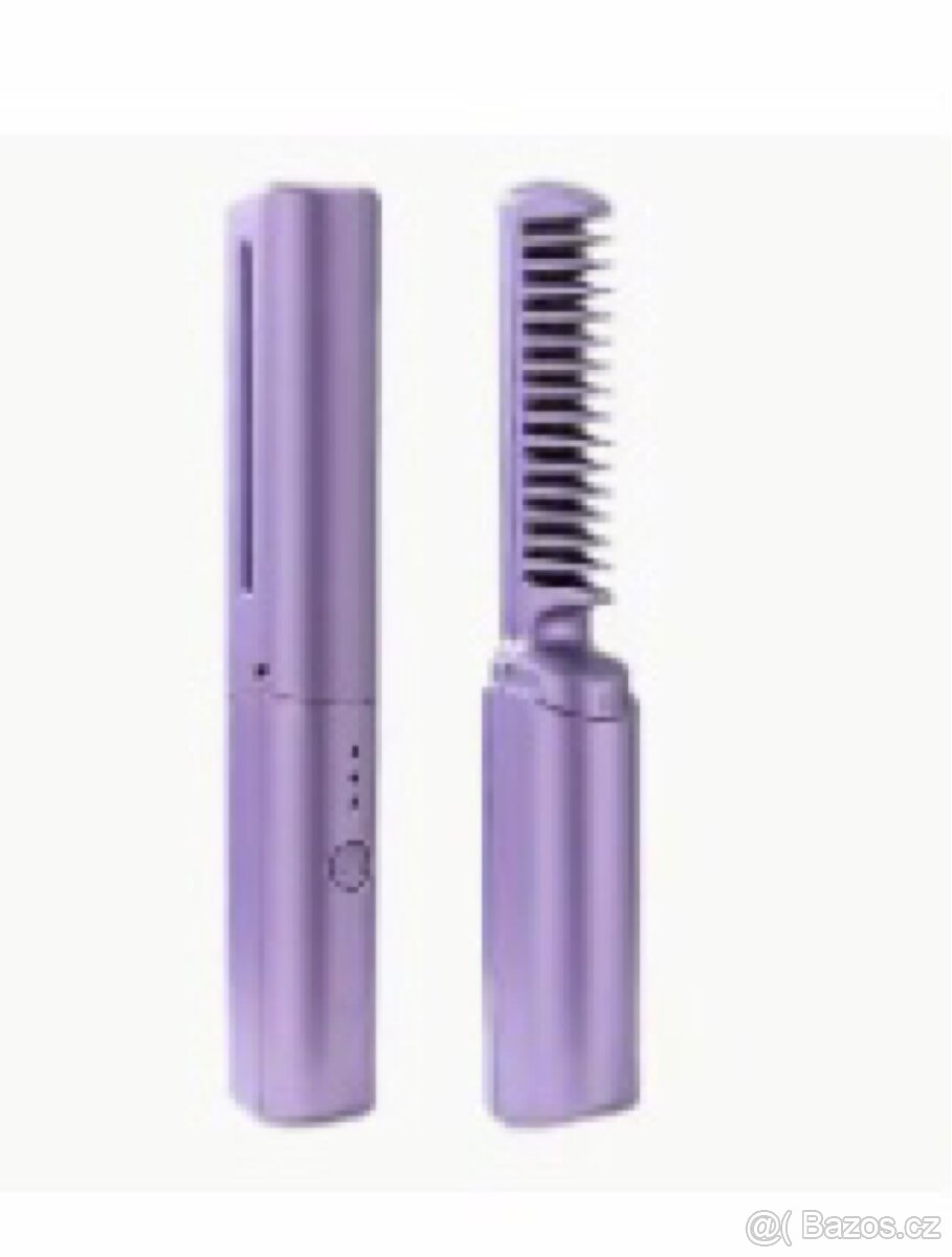 Žehlička na vlasy a kulma v 1