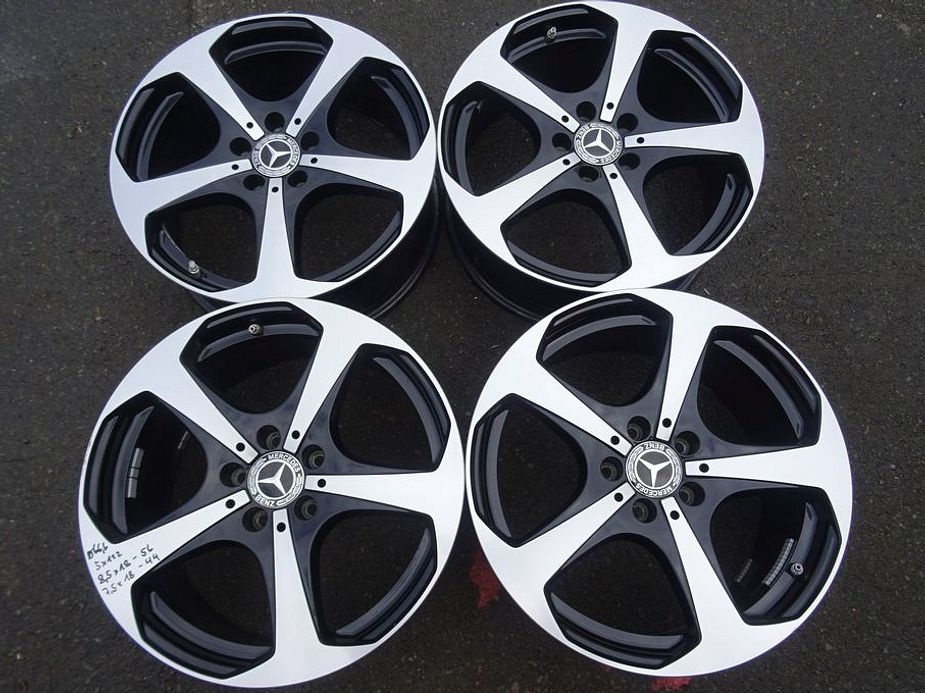 Alu disky origo Mercedes C-Class, 18",  5x112, dvourozměr