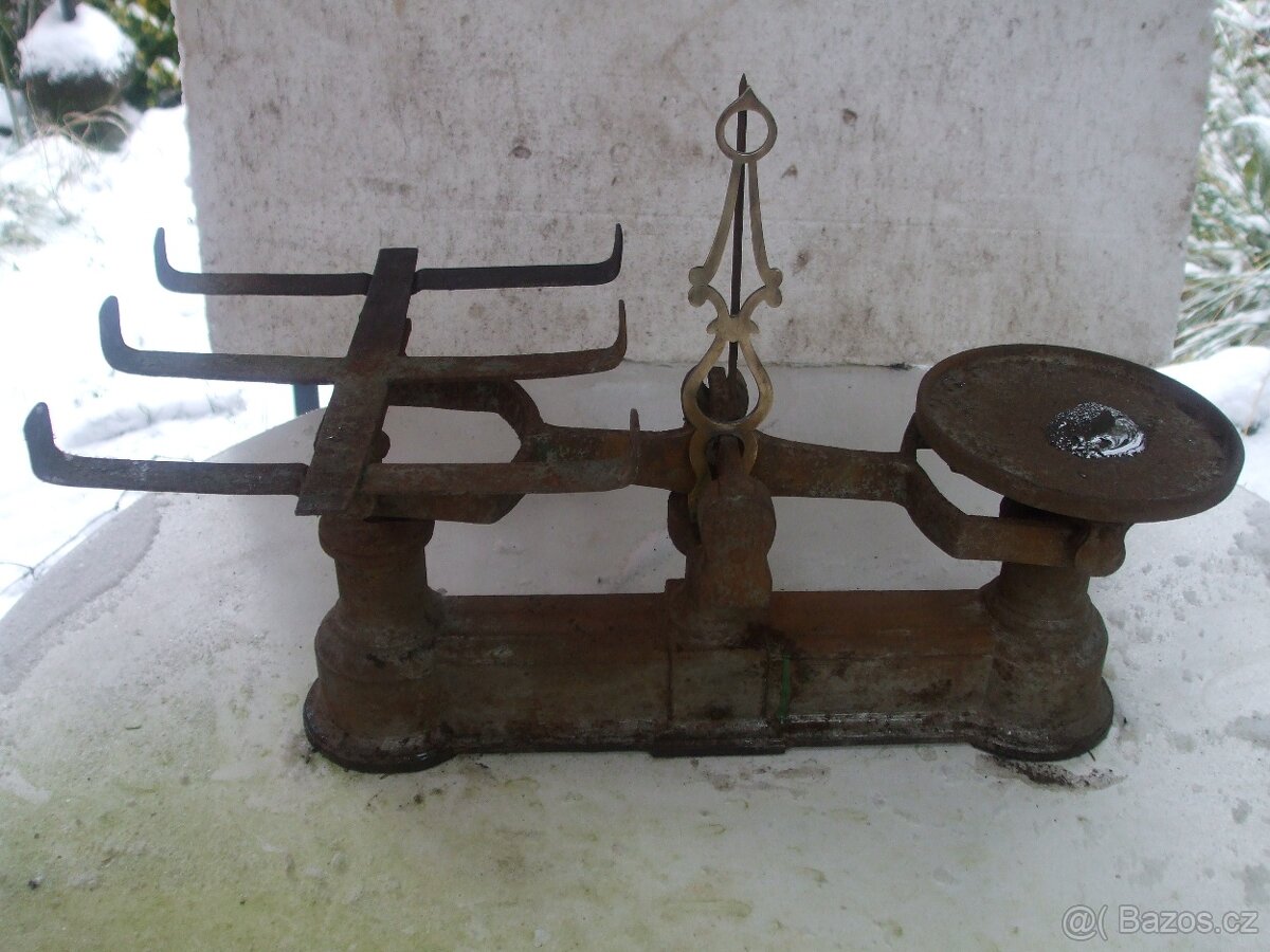 Staré kupecké váhy