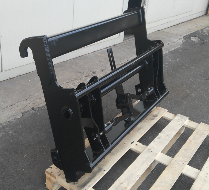 Adaptér JCB Qfit na EURO traktor čelní nakladač