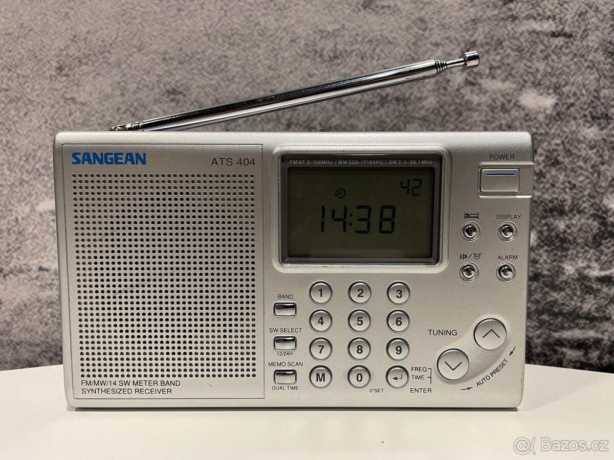 Sangean ATS-404 AM/FM Stereo/SW Receiver