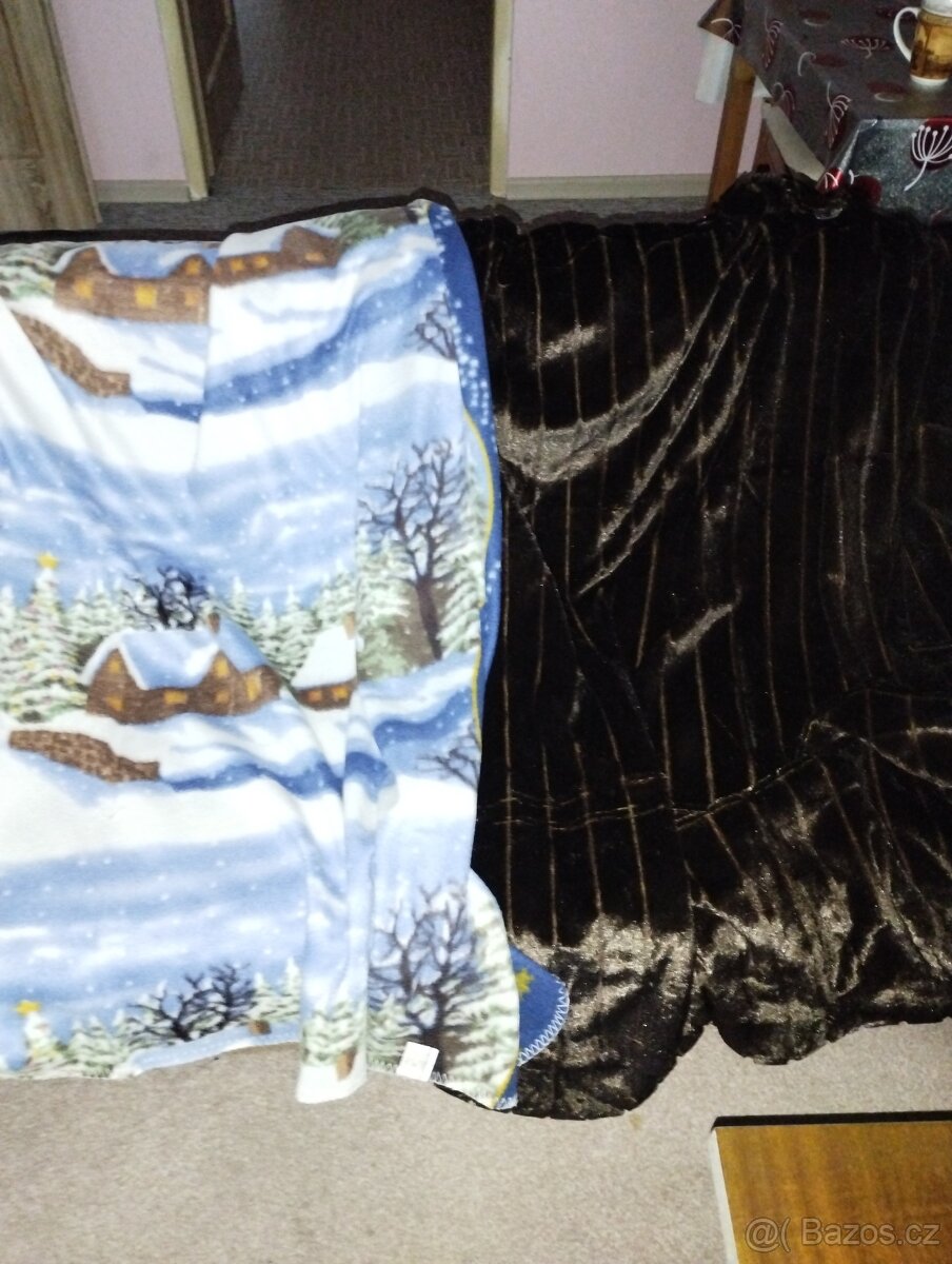 Deka, přehoz přes křeslo