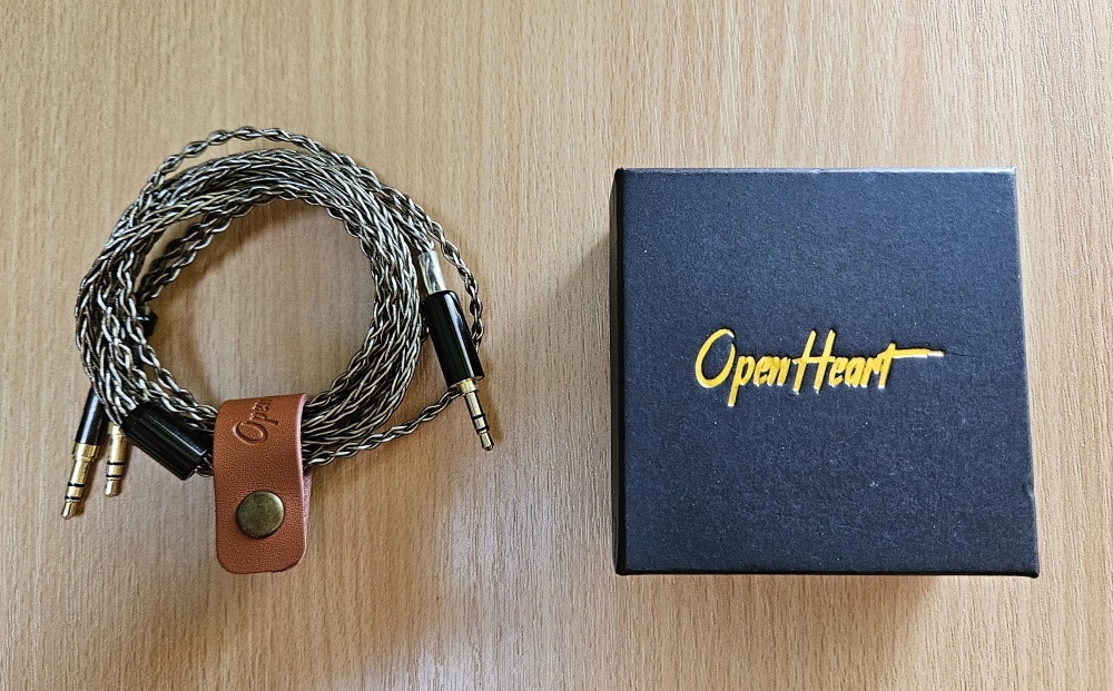 Sluchátkový kabel OpenHeart, 1.4m, 3.5 - 2x3.5, Hifiman